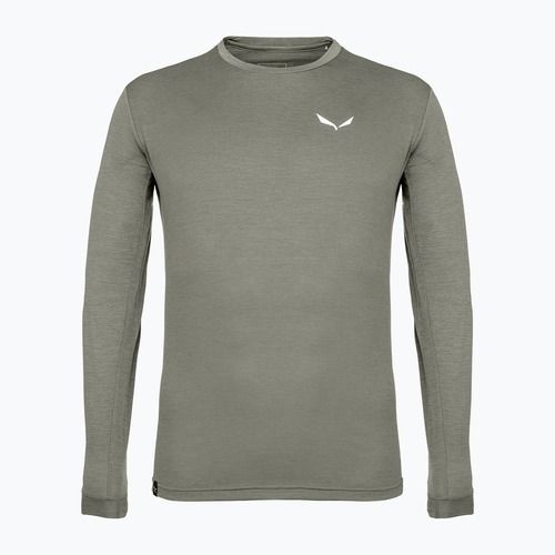 Longsleeve pentru bărbați Salewa Puez Melange Dry faded green melange