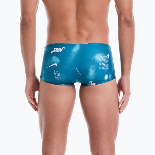 Slip de baie pentru bărbați Nike Hydrastrong Square Leg Brief green abyss