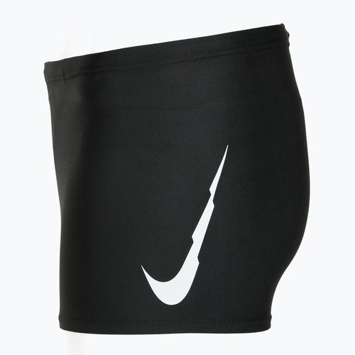 Boxeri de baie pentru copii Nike Logo Graphic Square Leg black