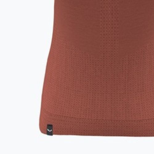 Tricou de trekking pentru femei Salewa Zebru Medium Warm Amr etruscan red