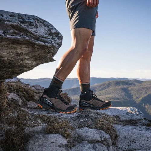 Încălțăminte de trekking pentru bărbați SCARPA Rush TRK GTX brown/orange
