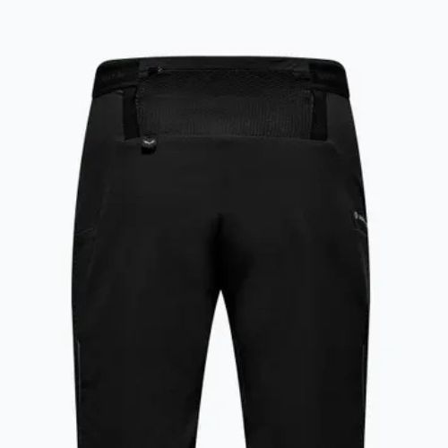 Pantaloni softshell pentru bărbați Salewa Pedroc Stormwall Durastretch Wind black out