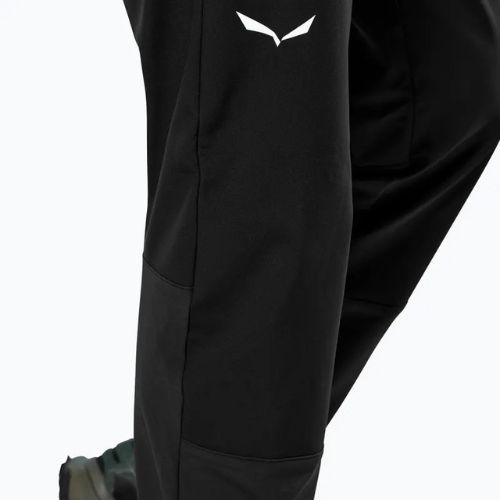 Pantaloni softshell pentru bărbați Salewa Puez Dolomia 2 black out