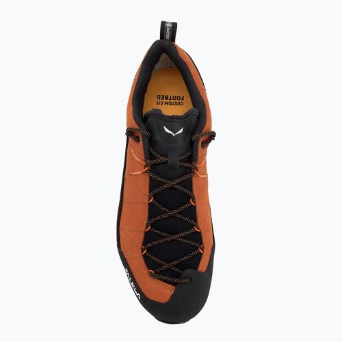 Încălțăminte de abordare pentru bărbați Salewa Wildfire Leather 2 GTX bombay brown/black