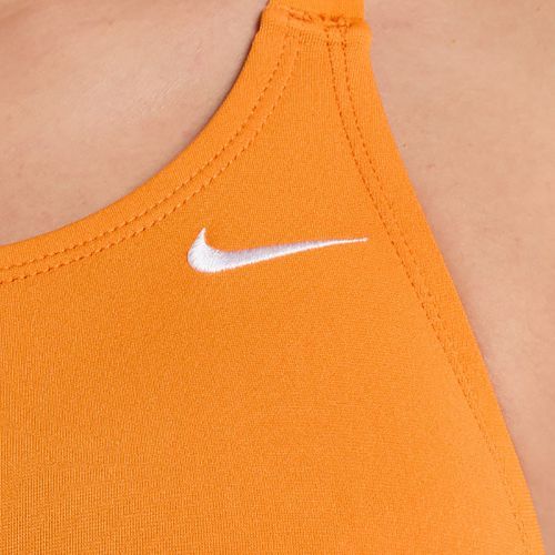 Costum de baie întreg pentru femei Nike Hydrastrong Solid Fastback bright ceramic