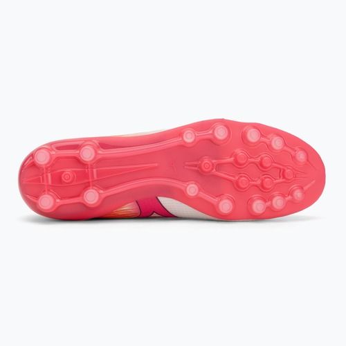 Încălțăminte de fotbal Mizuno Alpha III Japan AG white/fuchsia purple