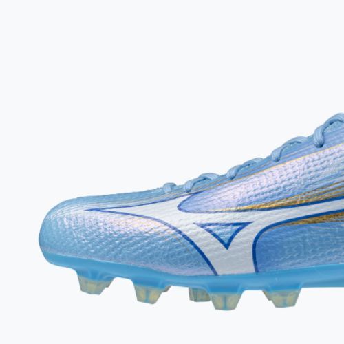 Încălțăminte de fotbal Mizuno Alfa III Elite FG celeste/white