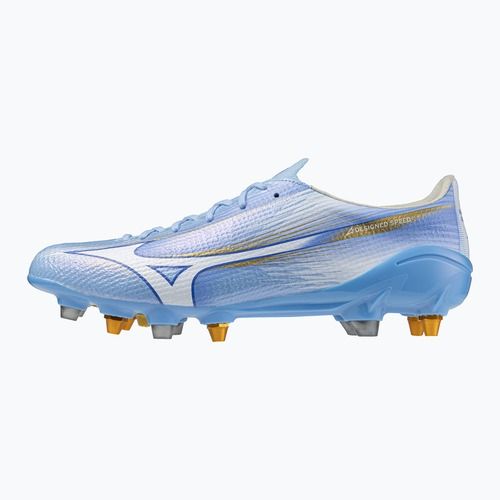 Încălțăminte de fotbal Mizuno Alfa III Elite Mix celeste/white