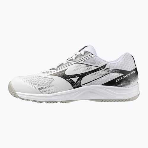 Încălțăminte de volei Mizuno Cyclone Speed 5 white/black/fiery red