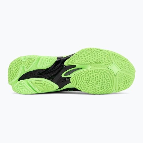 Încălțăminte de volei Mizuno Wave Lightning Elite black/glowing apple/mandarin orange