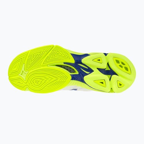 Încălțăminte de volei Mizuno Wave Lightning Pro white/lighting yellow/dazzling blue