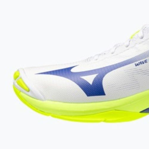 Încălțăminte de volei Mizuno Wave Lightning Pro white/lighting yellow/dazzling blue