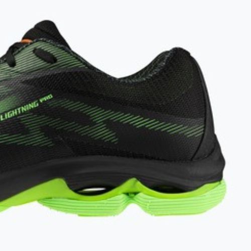 Încălțăminte de volei Mizuno Wave Lightning Pro black/gloving apple/mandarin orange