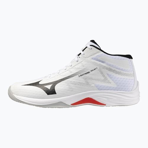 Încălțăminte de volei Mizuno Lightning Select Mid white/black/fiery red