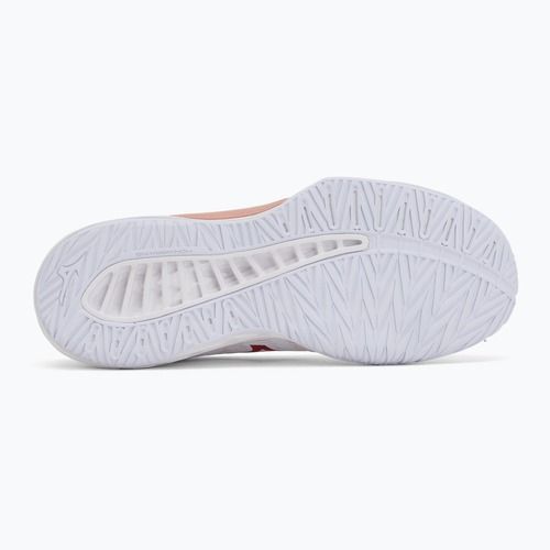 Încălțăminte de volei pentru femei Mizuno Lightning Select white/rose elegance/lava falls