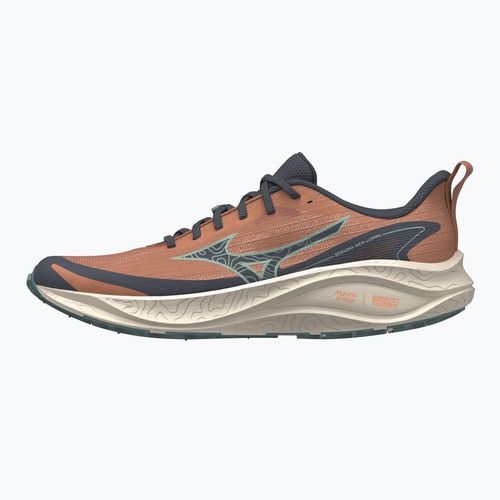 Încălțăminte de alergare pentru bărbați Mizuno Neo Lumina sunburn/gobling green/summer sand
