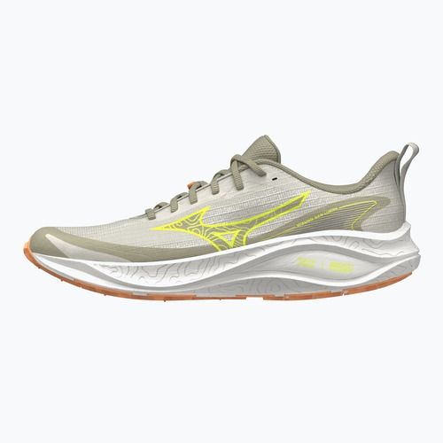 Încălțăminte de alergare pentru femei Mizuno Neo Lumina silver birch/lightning yellow