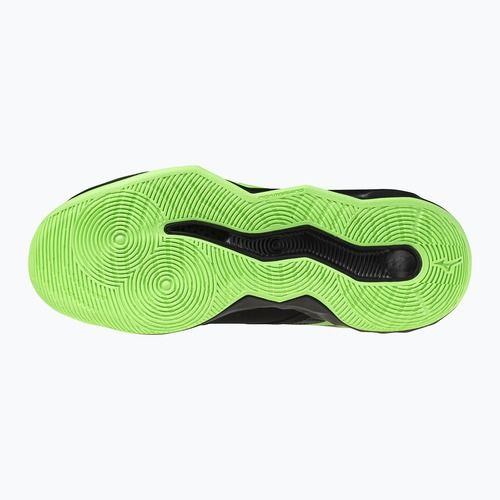 Încălțăminte de volei Mizuno Wave Momentum Pro black/glowing apple/mandarin orange