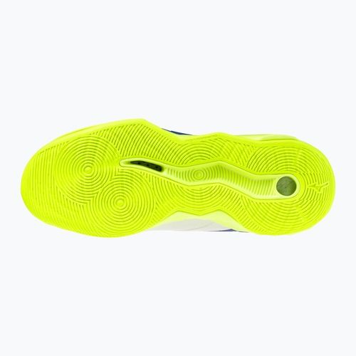 Încălțăminte de volei Mizuno Wave Momentum Pro white/lightning yellow/dazzling blue