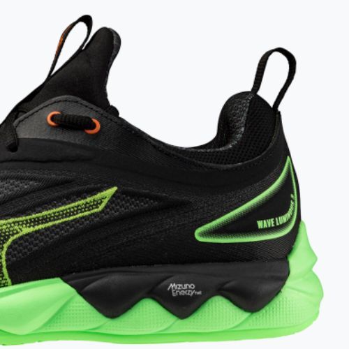 Încălțăminte de volei Mizuno Wave Luminous 3 black/glowing apple/mandarin orange