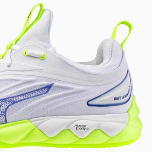 Încălțăminte de volei Mizuno Wave Luminous 3 white/lightning yellow/dazzling blue