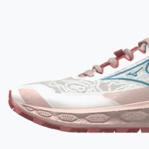 Încălțăminte de alergare pentru femei Mizuno Wave Mujin 11 snow white/larkspur/faded rode