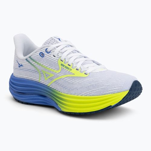 Încălțăminte de alergare pentru femei Mizuno Wave Rider 29 white/lightning yellow/ultramarine
