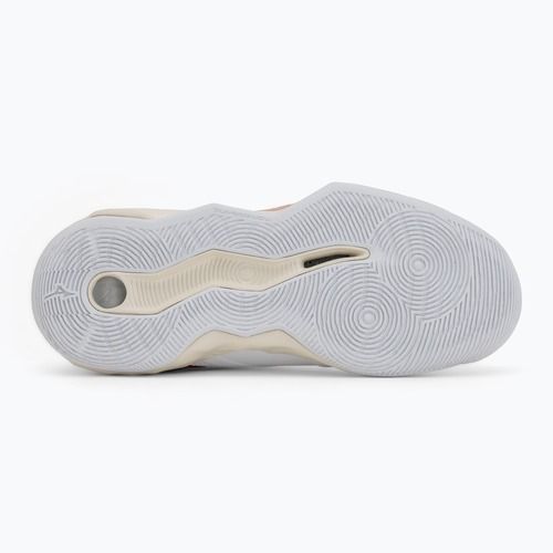 Încălțăminte de volei pentru femei Mizuno Wave Momentum Pro white/rose elegance/lava falls