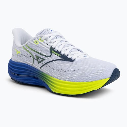Încălțăminte de alergare pentru bărbați Mizuno Wave Rider 29 estate blue/white/lighning yellow