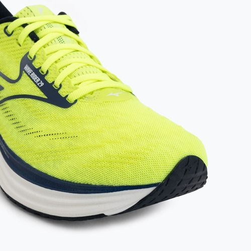 Încălțăminte de alergare pentru bărbați Mizuno Wave Rider 29 lightning yellow/estate blue