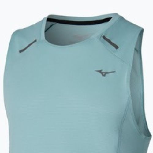 Tricou de alergare pentru bărbați Mizuno Active DryAeroFlow Tank Top aquifer