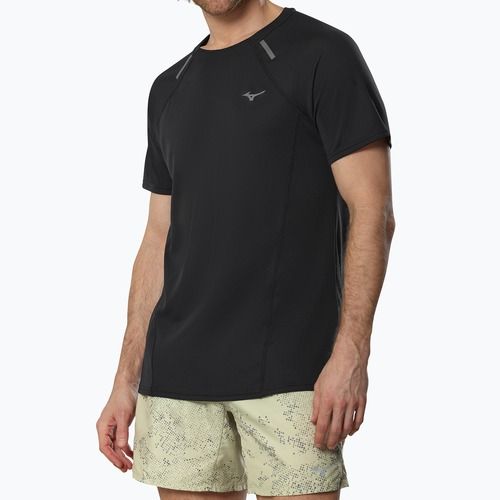 Tricou de alergare pentru bărbați Mizuno Active DryAeroFlow Tee black