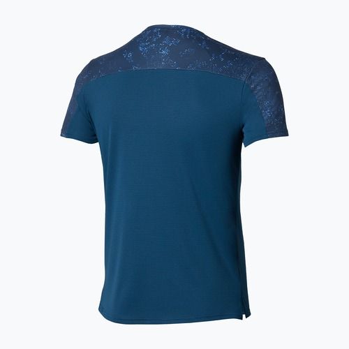 Tricou de alergare pentru bărbați Mizuno Active DryAeroFlow Graphic estate blue