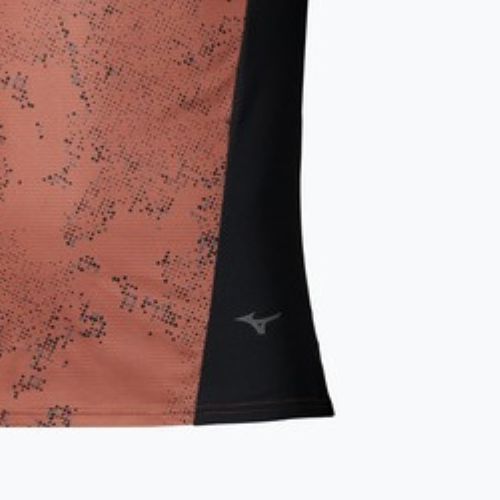 Tricou de alergare pentru bărbați Mizuno Active DryAeroFlow Graphic copper brown