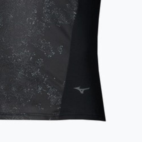 Tricou de alergare pentru bărbați Mizuno Active DryAeroFlow Graphic black/gray