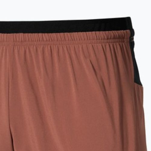 Pantaloni scurți de alergare pentru bărbați Mizuno Active Alpha 5.5 copper brown