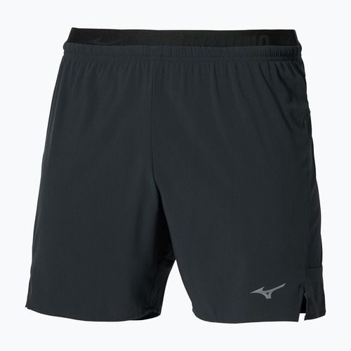 Pantaloni scurți de alergare pentru bărbați Mizuno Active Alpha 2in1 5.5 black