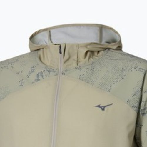 Geacă de alergare pentru bărbați Mizuno Active Alpha Hooded elm