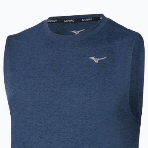 Tricou de alergare pentru bărbați Mizuno Impulse Core Sleeveless estate blue