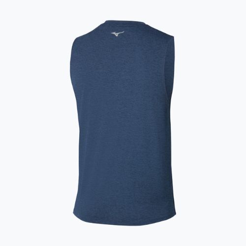 Tricou de alergare pentru bărbați Mizuno Impulse Core Sleeveless estate blue
