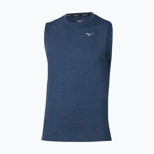 Tricou de alergare pentru bărbați Mizuno Impulse Core Sleeveless estate blue