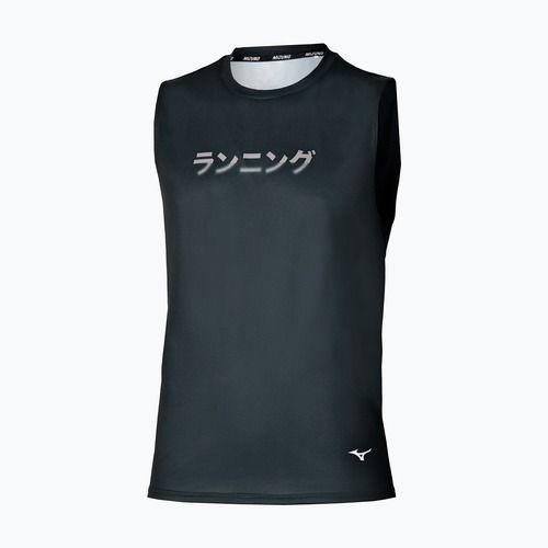 Tricou de alergare pentru bărbați Mizuno Core Graphic Sleeveless black