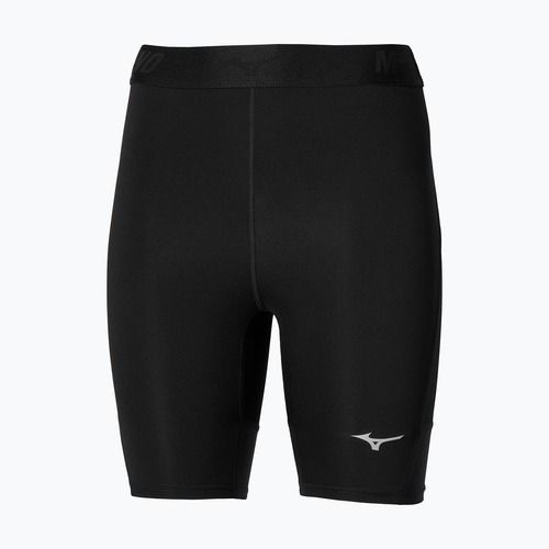 Pantaloni scurți de alergare pentru femei Mizuno Core Impulse Mid black