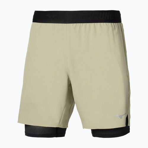 Pantaloni scurți de alergare pentru bărbați Mizuno Core 7.5 Inches 2in1 elm