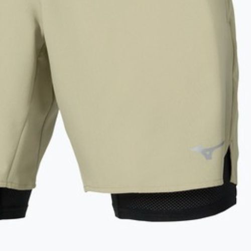 Pantaloni scurți de alergare pentru bărbați Mizuno Core 7.5 Inches 2in1 elm