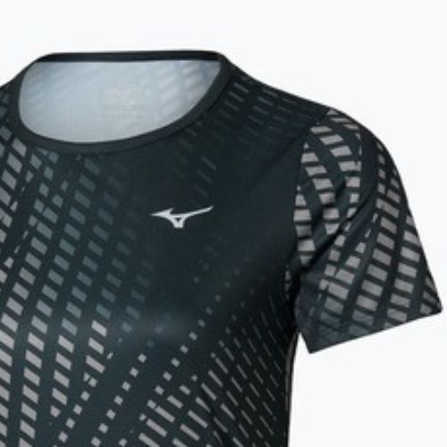 Tricou de alergare pentru femei Mizuno Core Graphic Tee black/gray