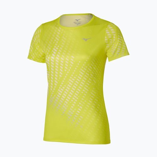 Tricou de alergare pentru femei Mizuno Core Graphic Tee lightning yellow