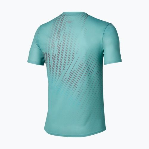 Tricou de alergare pentru bărbați Mizuno Core Graphic Tee aquifer