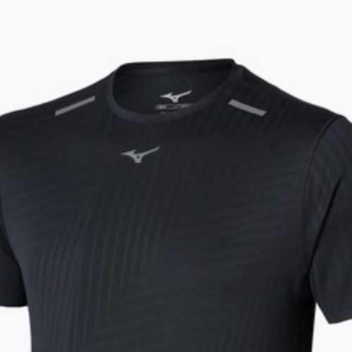 Tricou de alergare pentru bărbați Mizuno Tech Light Tee black