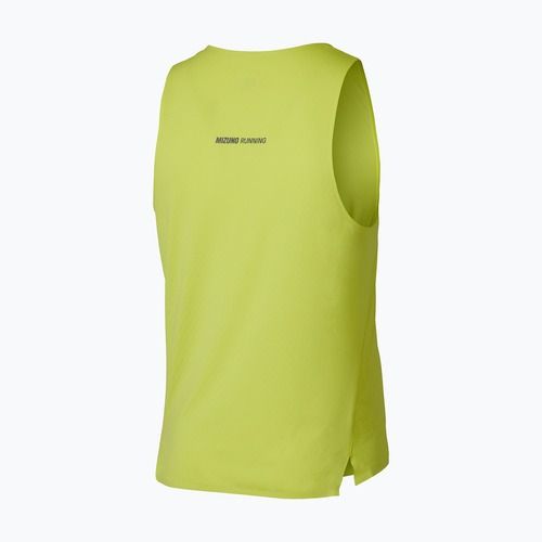 Tricou de alergare pentru bărbați Mizuno Tech Light Tank lightning yellow
